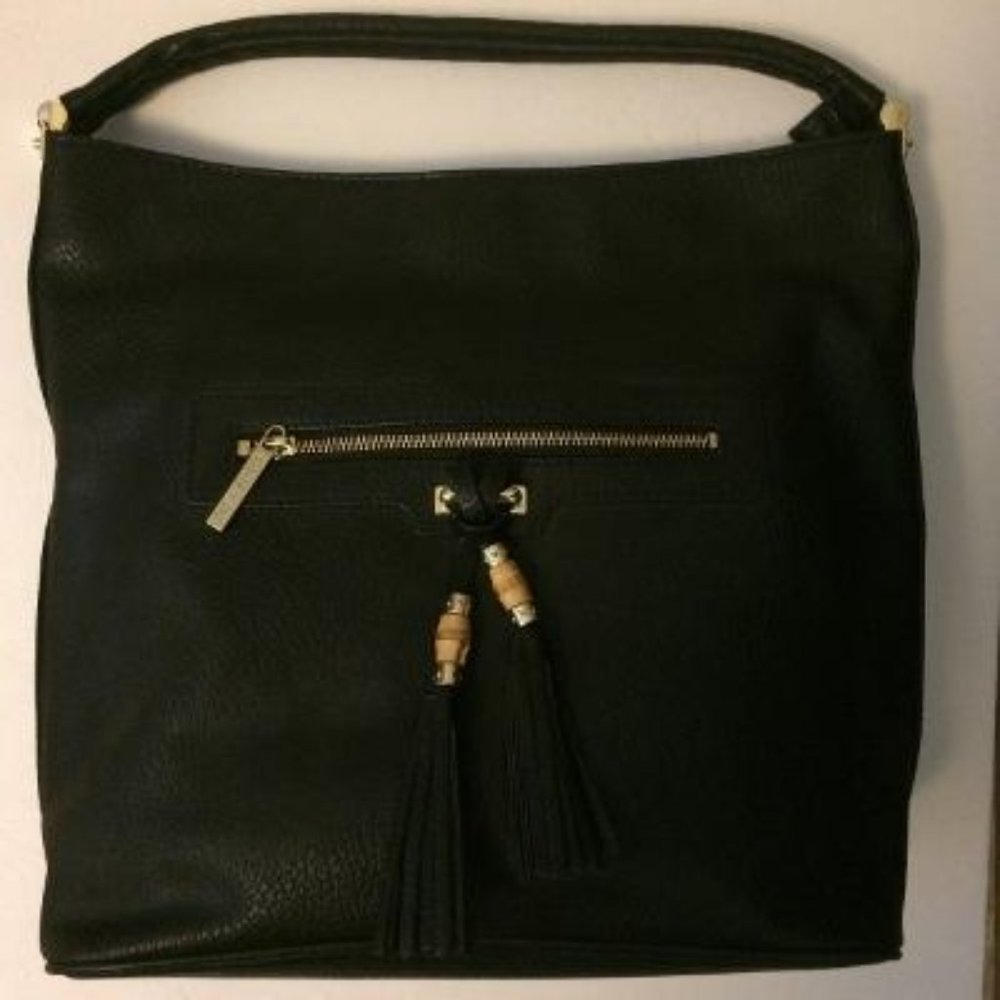 Olivia + Joy Black Handbag